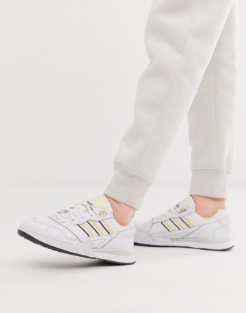 adidas Originals A-R Bijele Žute - Ženske Tenisice | 34791CSQM